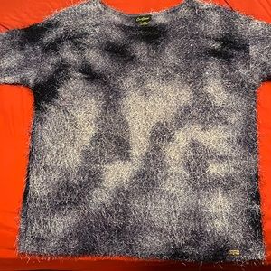 PURPLE sweater with sequins